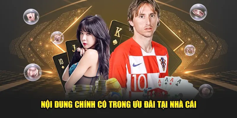 Nội dung chính có trong ưu đãi tại nhà cái 8KBET